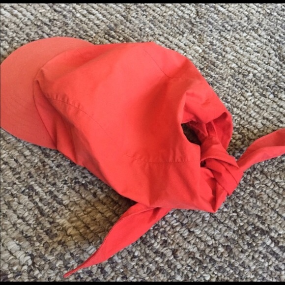 Vintage Escada Hat Red Coral - Picture 1 of 3